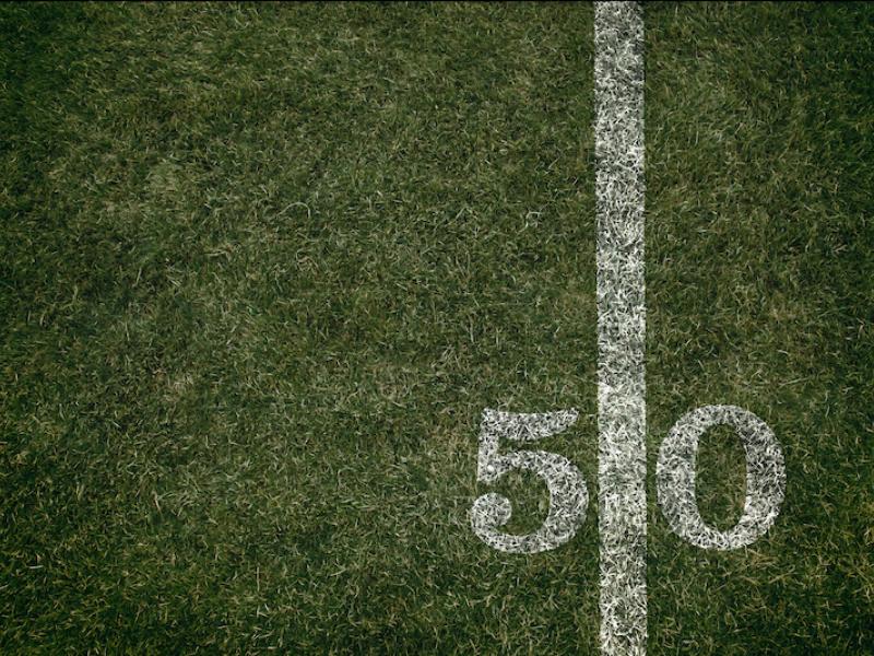 50 yard line