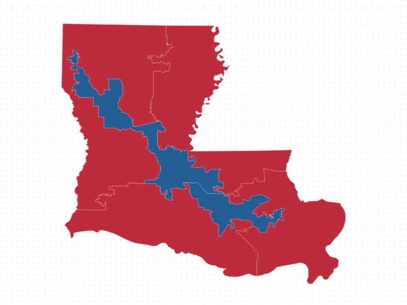 Louisiana districts
