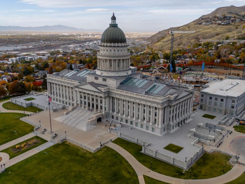 Utah state capitol building 
