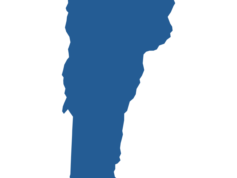 Vermont map 