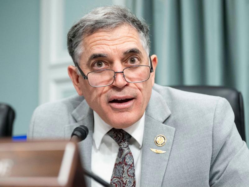 Rep. Andrew Clyde of Georgia speaks at a hearing 