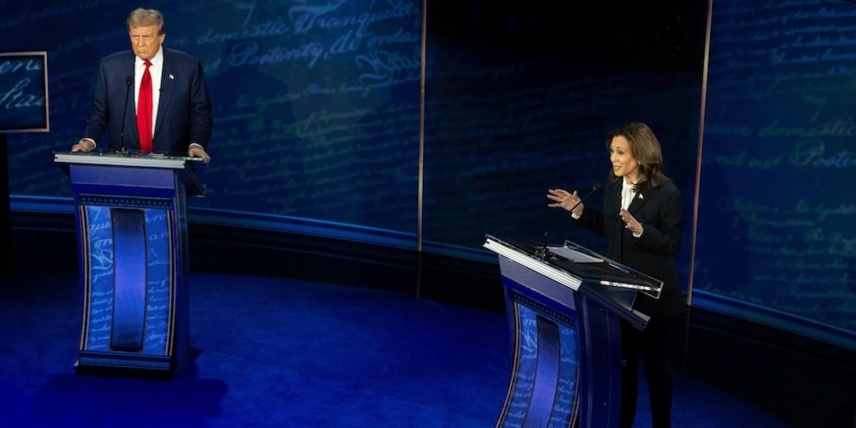 Harris Turns Debate Into a Referendum on Trump
